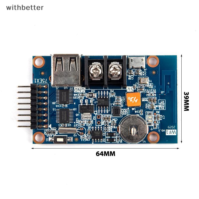 Controlador De Módulo Colorido WF1 Placa P3 P4 P5 P10 Painel Digital De Matriz Led