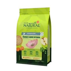 Ração Guabi Natural para Gatos Sênior Castrados sabor Frango e Arroz Integral - 1,5kg