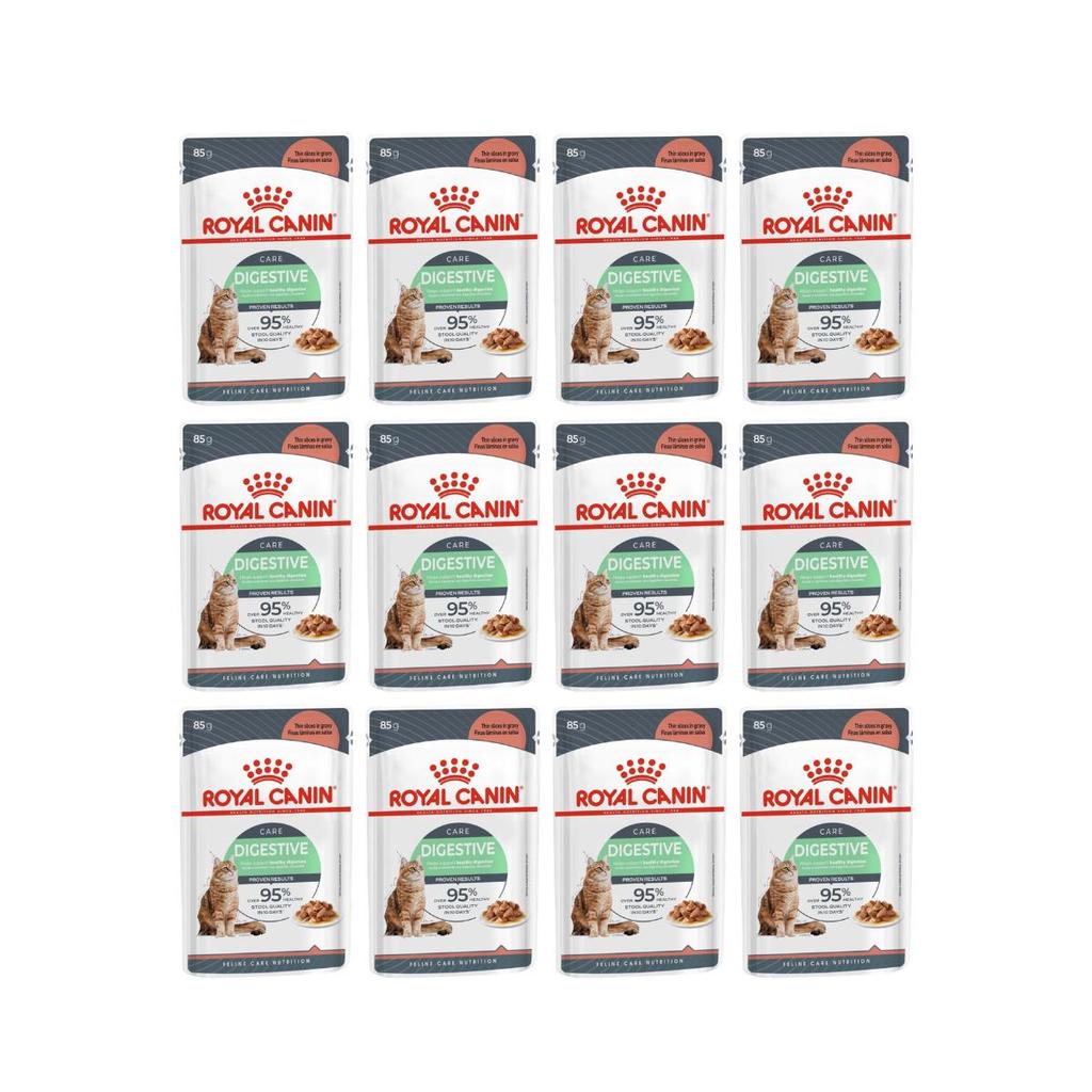 Sachê Royal Canin Care Digestive Para Gatos 85g Caixa 12un