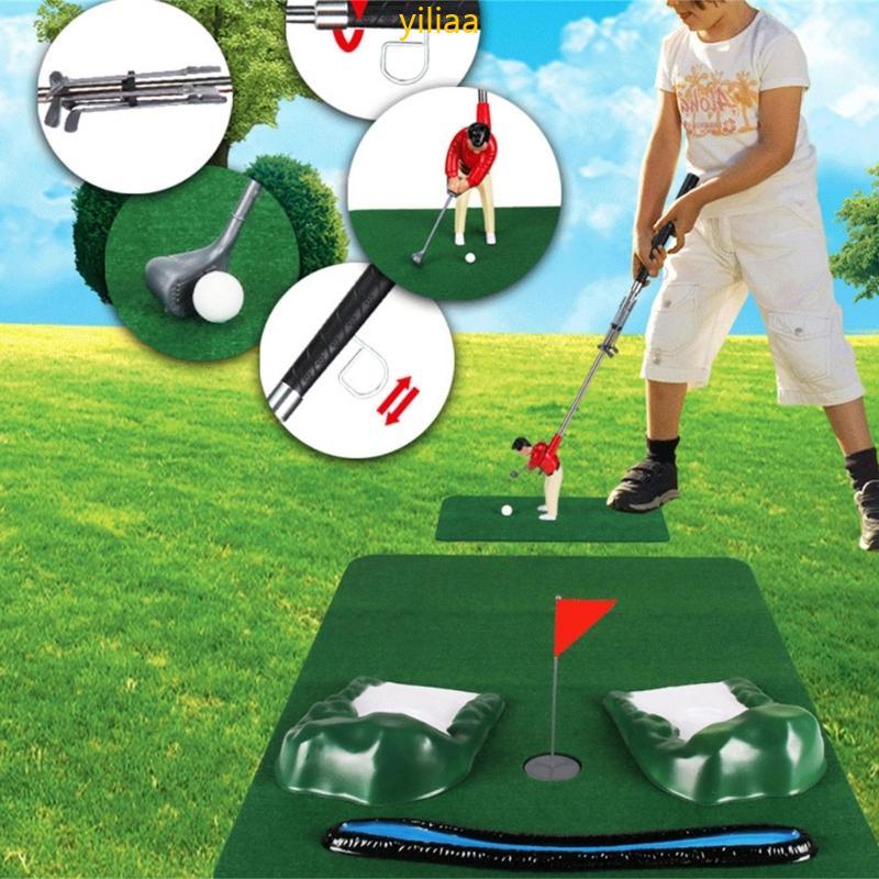 Conjunto Jogos Golfe Brinquedos Interior Ar Minitipo Diversão Jardim Praia Jogo Atividade
