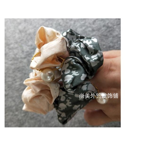 Novos vários Scrunchies laço de cabelo rabo de cavalo bola cabeça gaze Scrunchie treliça womenscrunchies