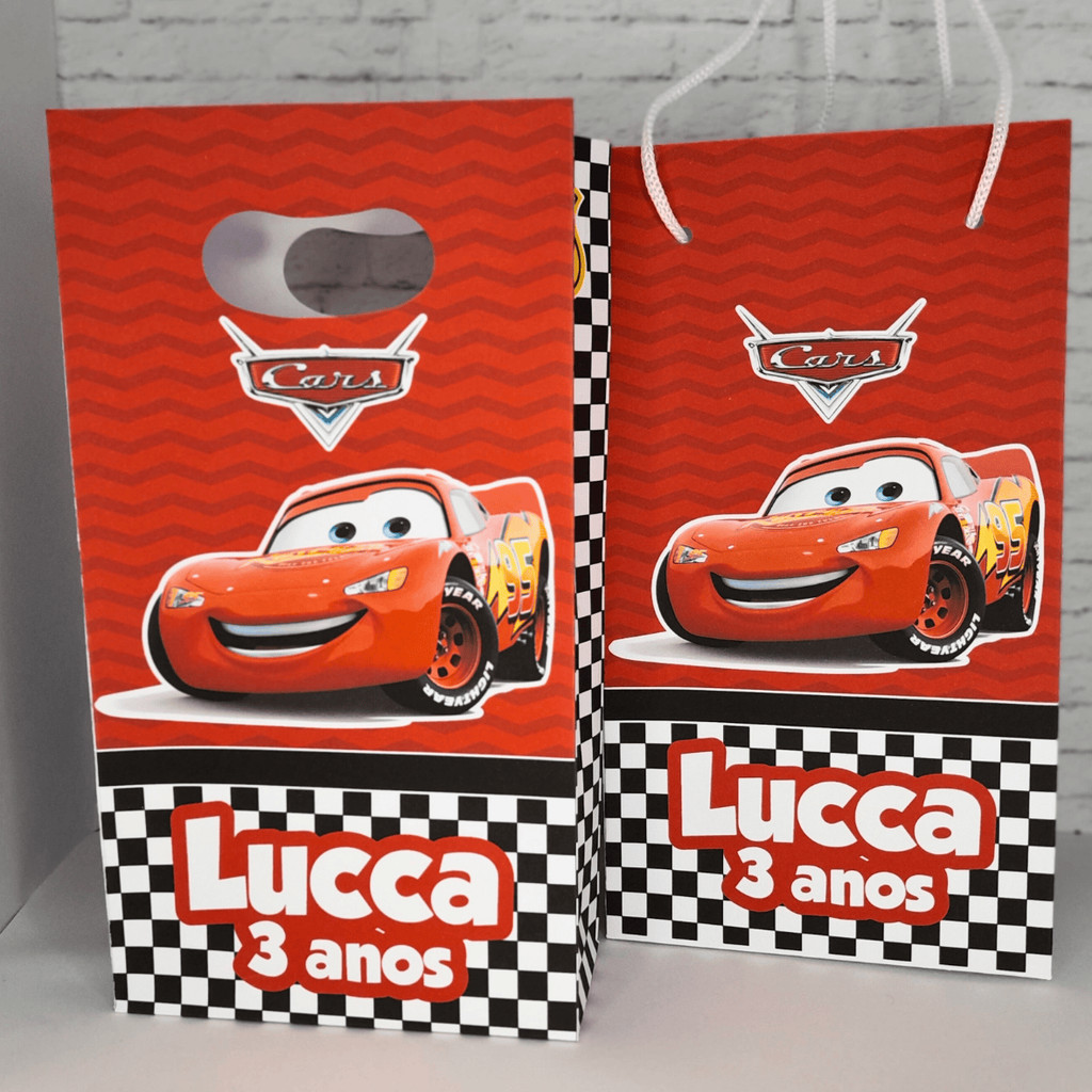 PEGUE E MONTE - SACOLINHA PERSONALIZADA CARROS, MIMO PARA FESTA, LEMBRANCINHA DE ANIVERSÁRIO, PERSONALIZADO