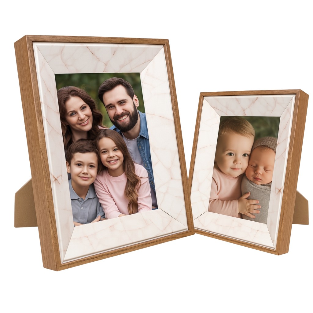 Kit 2 Porta Retratos 10x15 e 15x20 Mesa - Collections em Oferta na Shopee