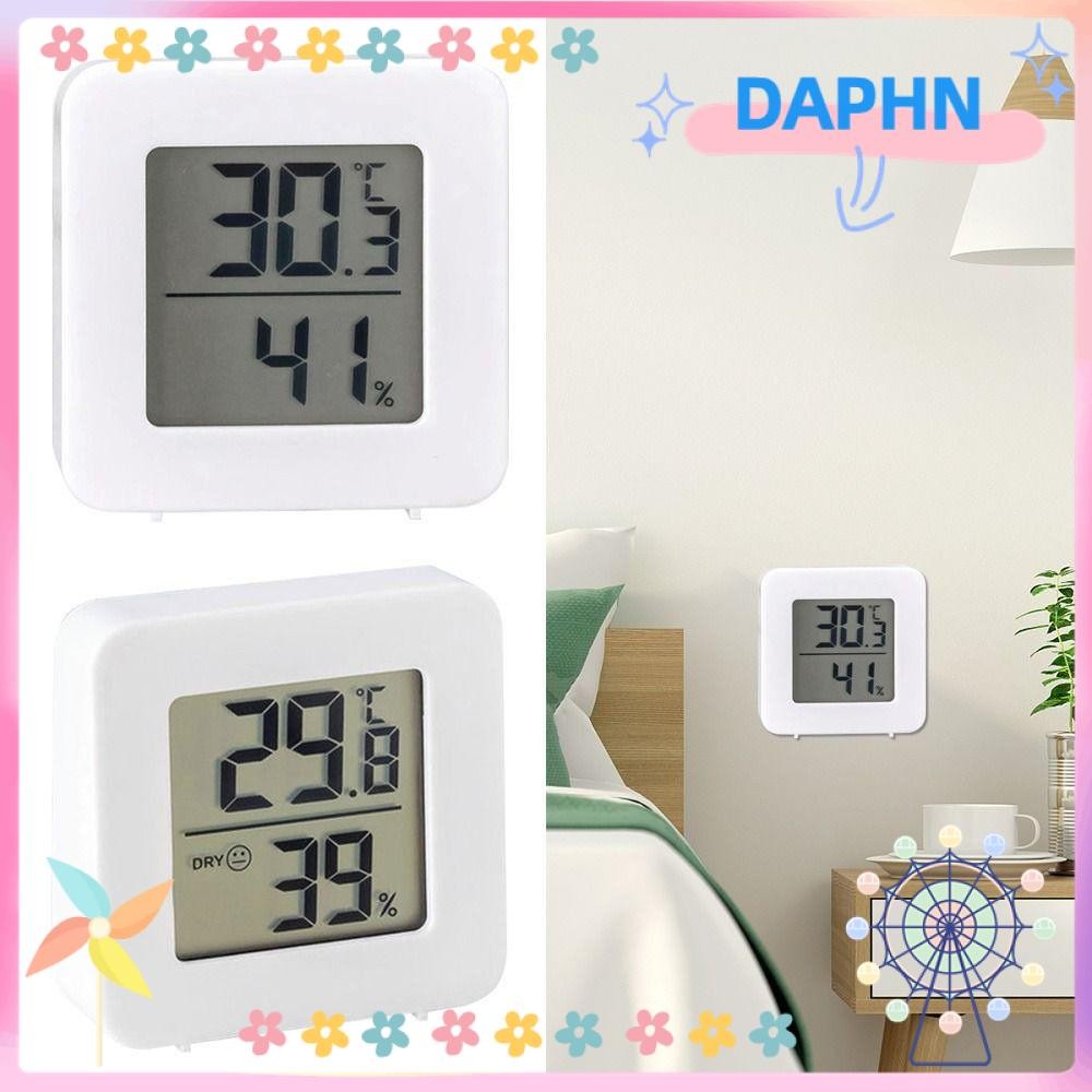 Higrômetro DAPHNE , Termômetro Digital LCD De Alta Precisão , Medidor Profissional De Umidade E Temperatura Para Quarto