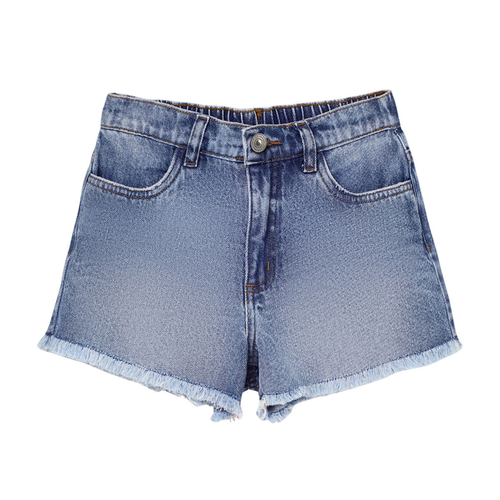 Shorts Jeans Hering Infantil Menina