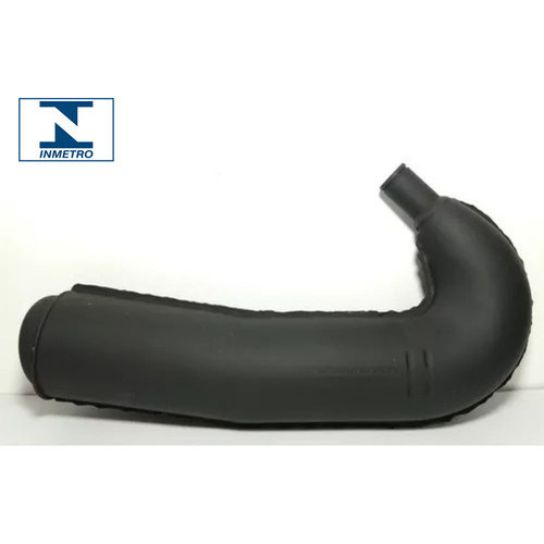 Escapamento Modelo Original Mobilete Caloi Monark Preto Cromado · foto 2