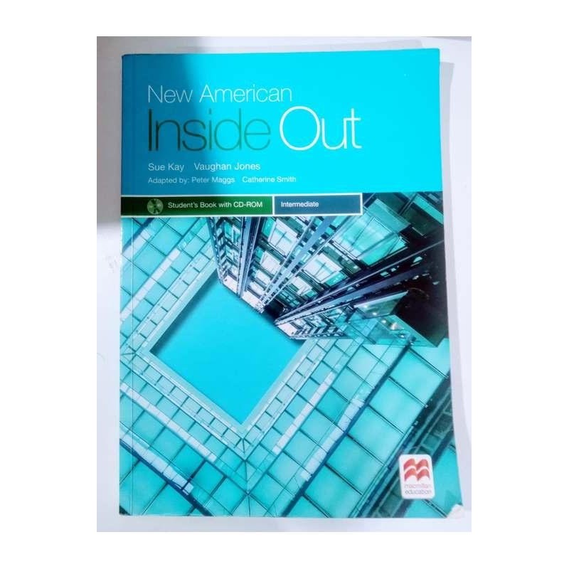 New American Inside Out Students Book Intermediate com Cd-rom autor Sue Kay And Vaughan Jones