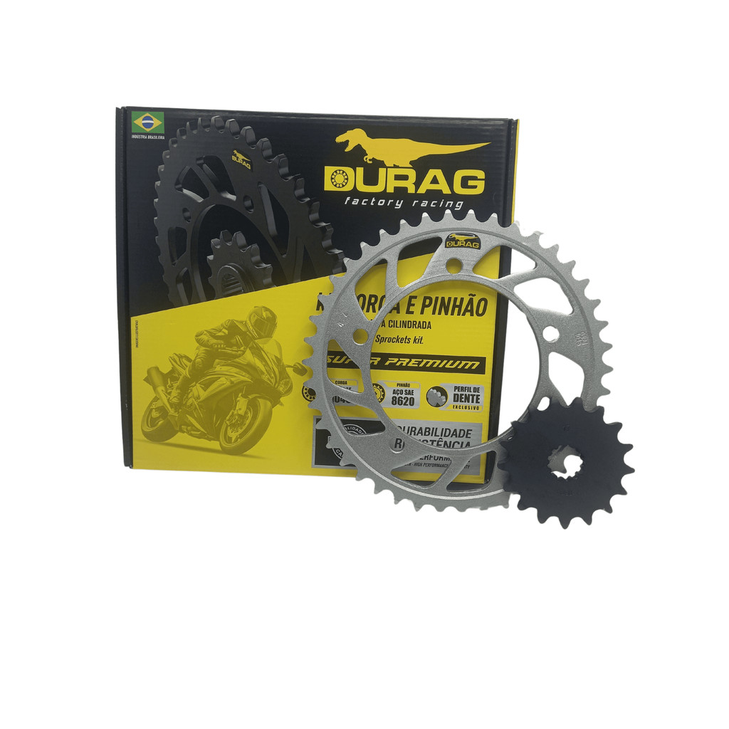 Kit Coroa e Pinhão GSX R750 SRAD 2000 à 2003 SUZUKI DL1000 V-STROM 1000