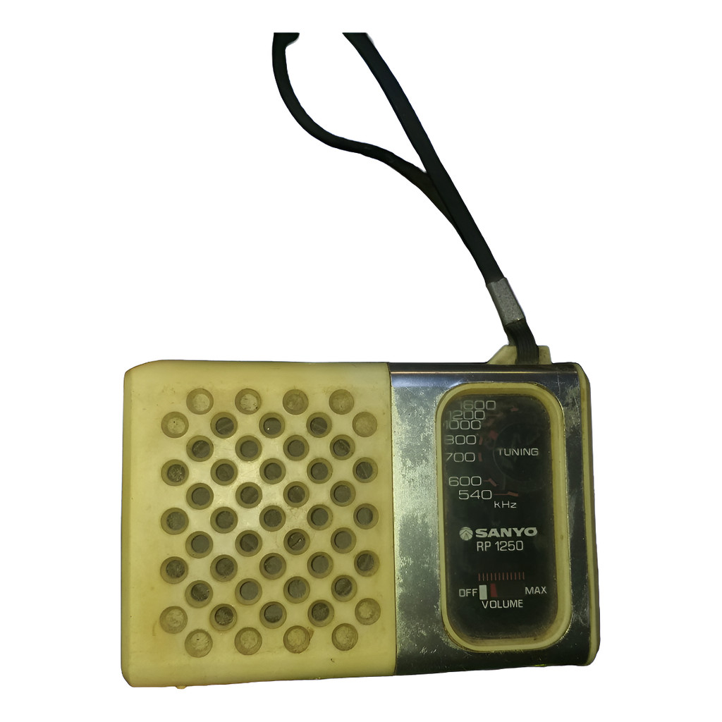 Radio Portatil Antigo Sanyo