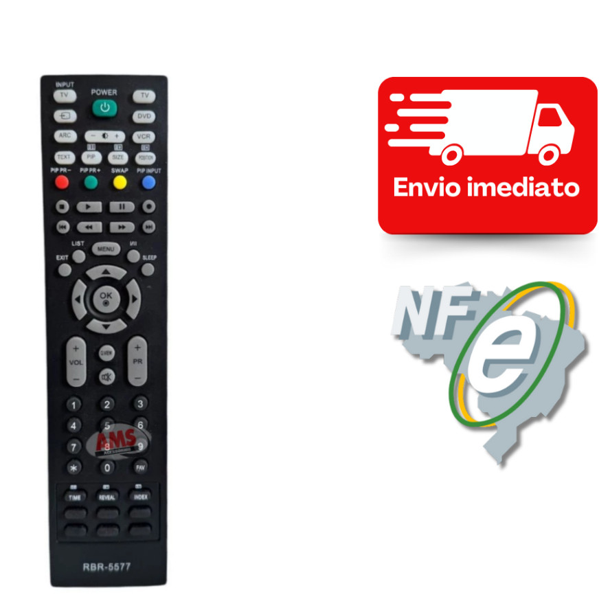 Controle Remoto Compatível Para Tv LG Lcd Rbr