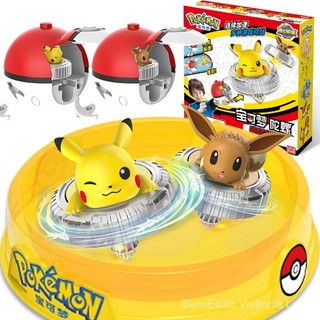Kit Spinner beyblade metal masters de Pokemon beyblade com lançador e arena brinquedos para meninos