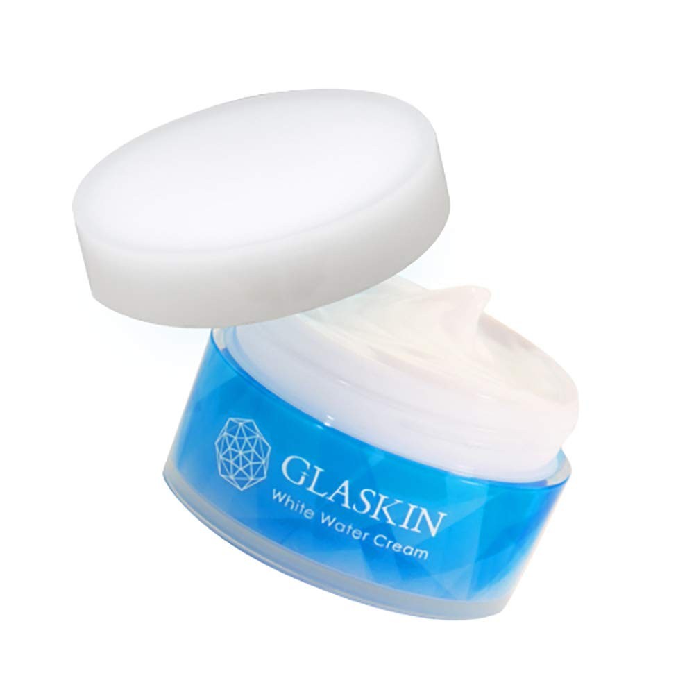 Glaskin white water cream 60g / All in one skincare placenta whitening cream SAKURA NO MORI- Shipping from Japan -

