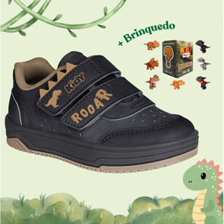 Tênis Kidy Happy Infantil Meninos Confortável Anatômico Flexível Leve Seguro com Calce Fácil em Oferta na Shopee