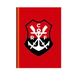 Caderno Brochura Universitário 80 Folhas Flamengo - Capa:Remo Vermelho