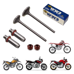 Kit Válvula Retentor Guia Honda Cb 300r Cbx Xr 250 Xre 300 2001/2012 Cabeçote
