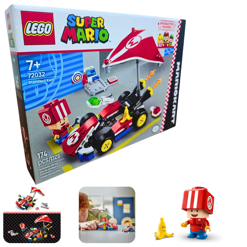 Lego Mario Kart - Kart Padrão 73032