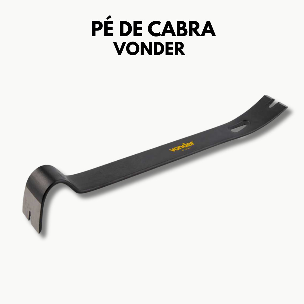 Pé de Cabra 15" Chato – VONDER Resistente e Prático