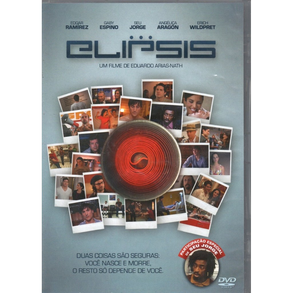 Dvd - Elipsis - Seu Jorge Angélica Aragon - Lacrado