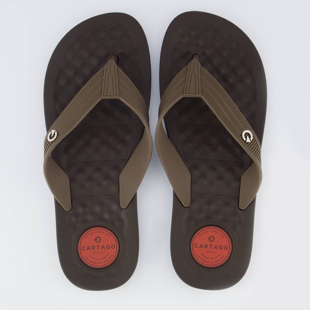 Chinelo Cartago Arizona Light Marrom em Oferta na Shopee