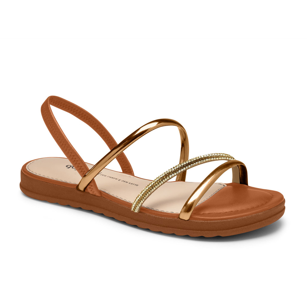 Sandália Dakota Papete Feminina Brilho Com Strass Confortável Original em Oferta na Shopee