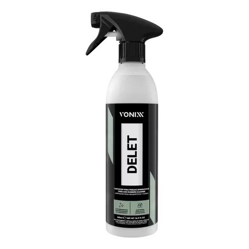 Delet Limpador De Pneus Borrachas Plasticos E Lanternas  Vonixx 500ml em Oferta na Shopee