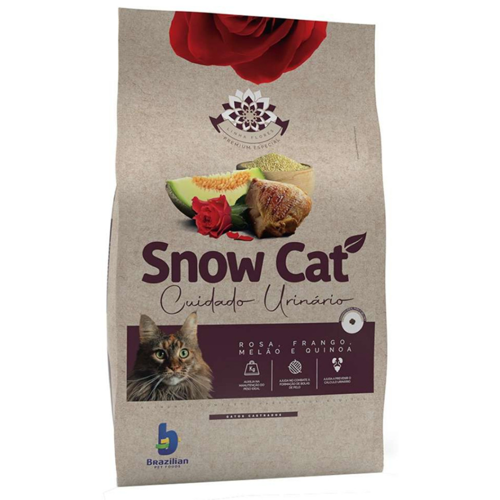 Ração Snow Cat Flores Cuidado Urinário Gatos Castrados 20 kg - Premium Especial em Oferta na Shopee