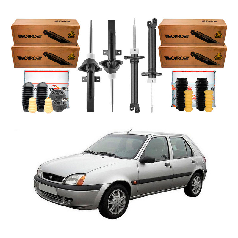 Kit Amortecedor Dianteiro Traseiro Fiesta 1.6 2000 A 2002 em Oferta na Shopee
