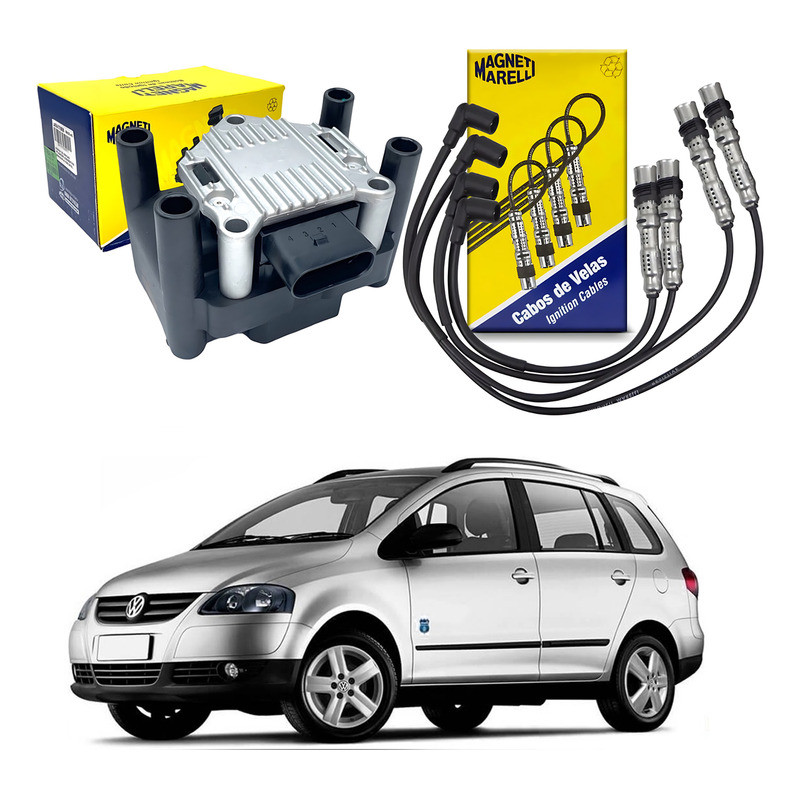Bobina Ignição Cabo Vela Spacefox 1.6 8v 2006 A 2009