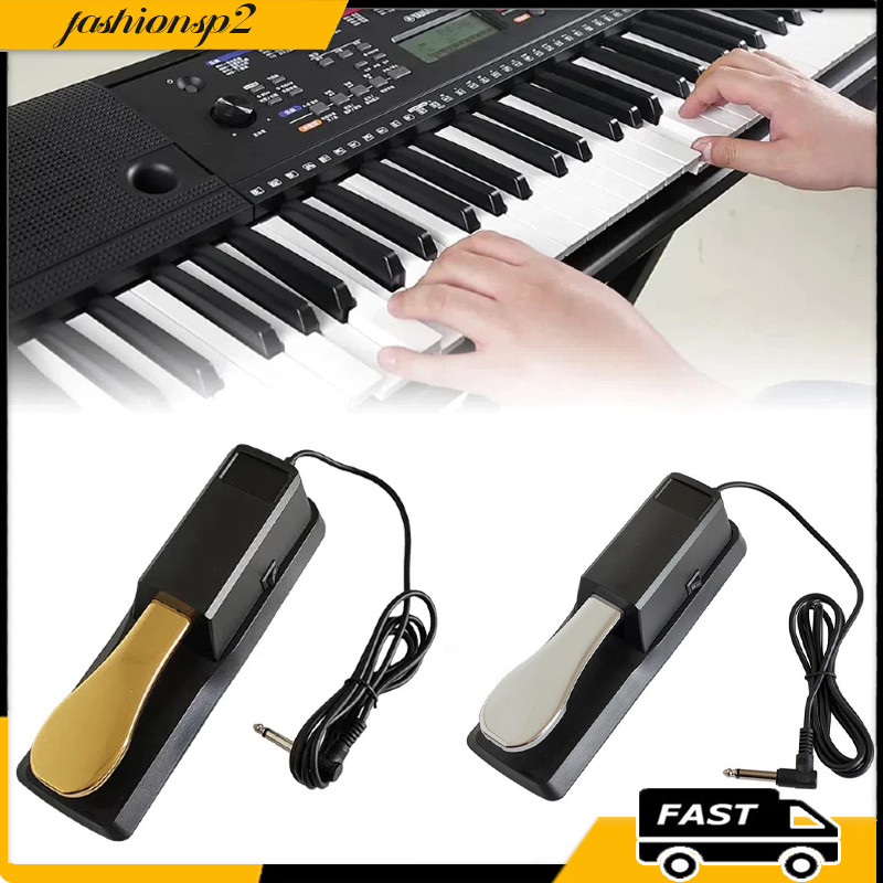 Pedal Sustain Korg Roland Kurzweil Durável Resistente Eletrônico Pedal Teclado Eletrônico Alta Qualidade