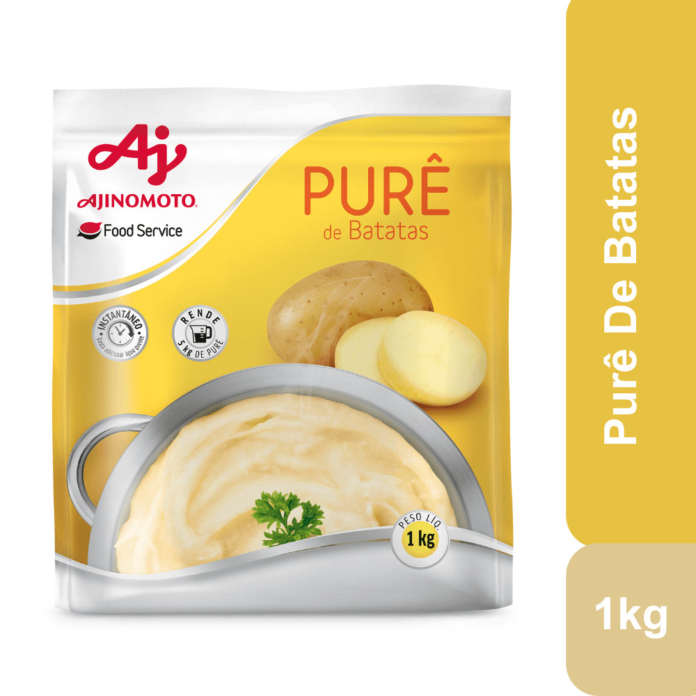 Purê de batatas Ajinomoto® 1KG