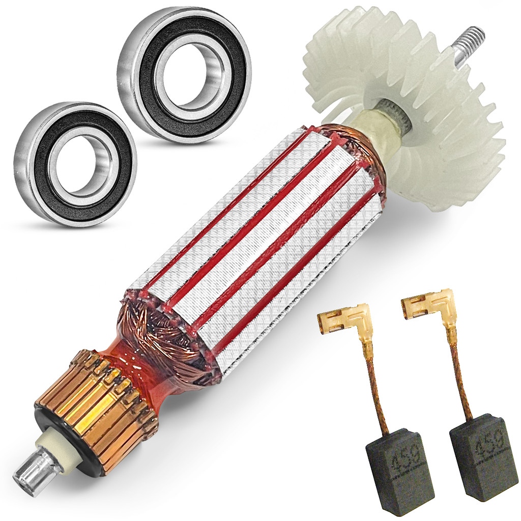 Ga4530 110v Induzido Carvão E Rolamento Esmerilhadei