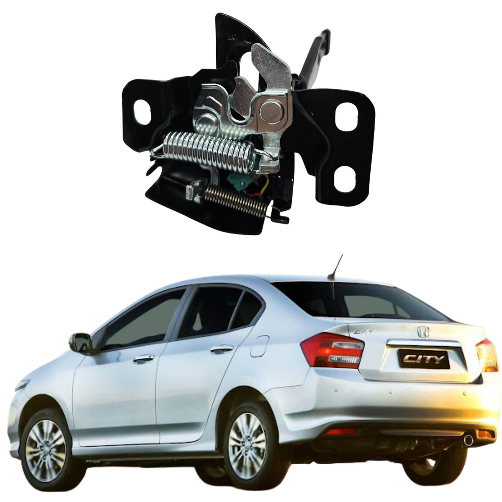 Fechadura Trava Elétrica Capo Honda City 2010 Até 2014