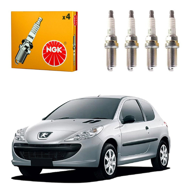 Jogo Velas Ngk 207 1.6 16v 2009 A 2013