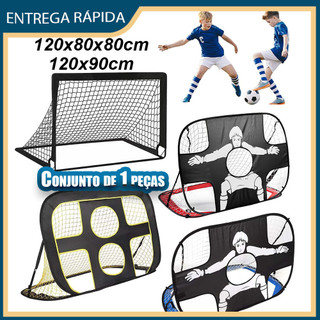 Rede de gol de futebol , gol, estrutura de gol, dobrável portátil, com Bolsa para armazenamento