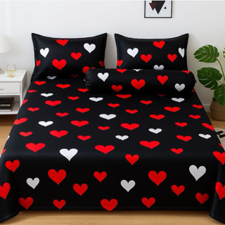 Roupa de Cama Lençol Casal 3pçs/solteiro 2pçs/1 fronha Estampado linha premium em Oferta na Shopee