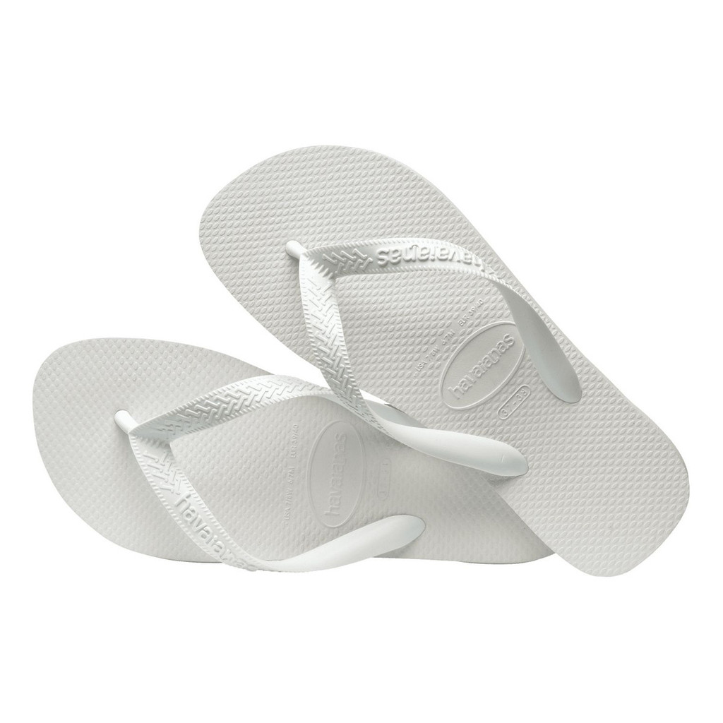 Chinelo Casual Masculino E Feminino Top Cor Branca Havaianas