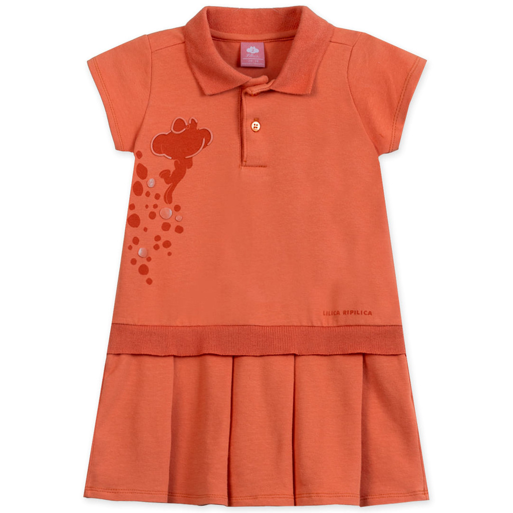 Vestido Curto Bebê Feminino Lilica Ripilica em Oferta na Shopee