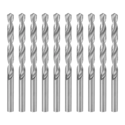 BROCA ACO RAPIDO STANDARD, PARA METAL, POLIDA, HASTE CILINDRICA, 8MM, 10PCS // MTX
