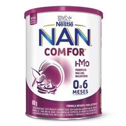 Fórmula Infantil NAN Comfor HMO de 0 a 6 Meses 800g