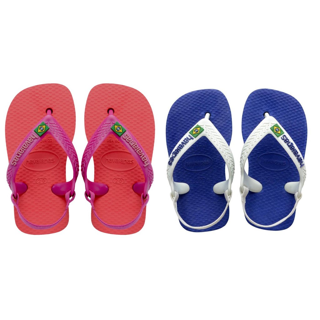 Kit Havaianas - Dupla Baby Brasil Logo em Oferta na Shopee