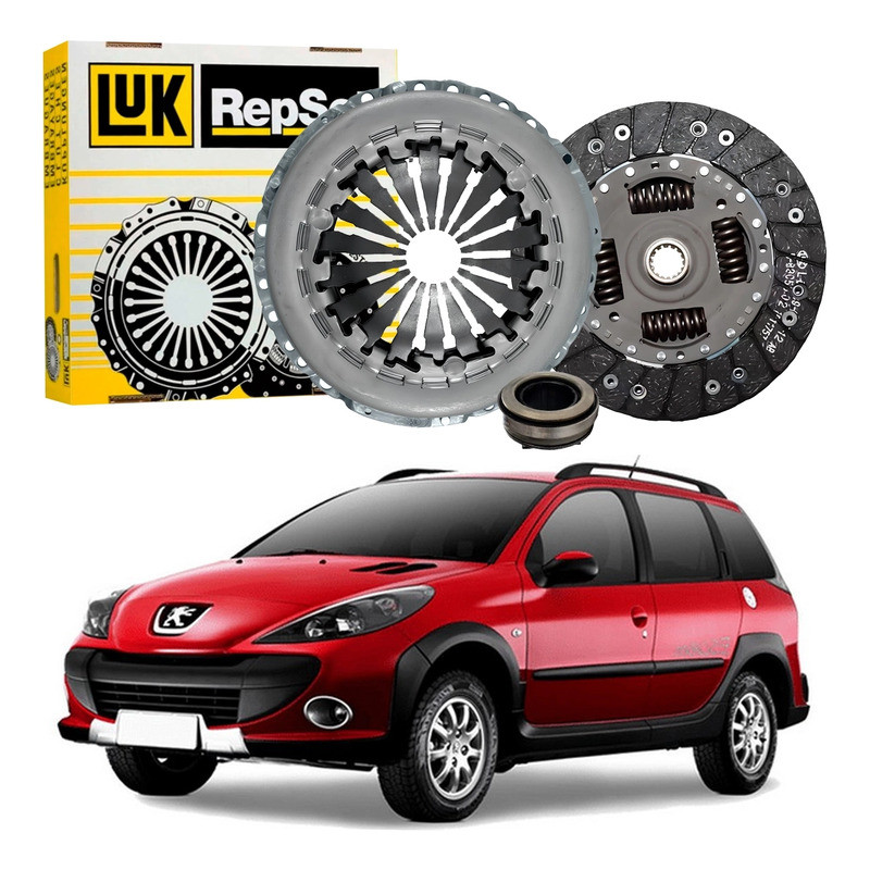 Kit Embreagem Luk Peugeot 207 Escapade 1.6 16v 2008 A 2013 em Oferta na Shopee