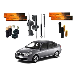 Kit Amortecedor Dianteiro Traseiro, Symbol 1.6 2009 A 2013
