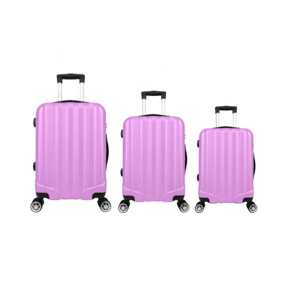 Kit Mala de Viagem abs 3 peças Adventure Fortt Rosa - KMV01-RA

 em Oferta na Shopee