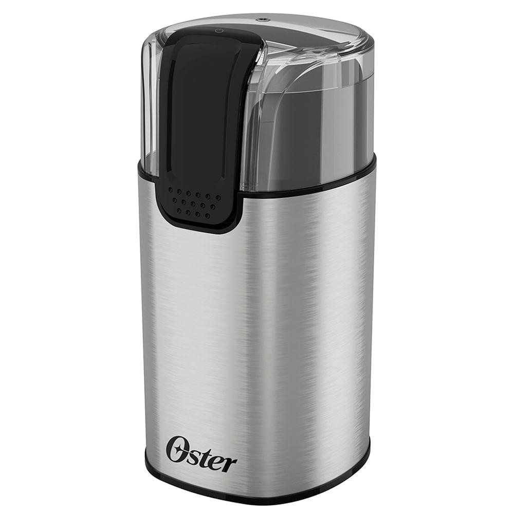 Moedor de Café Elétrico Oster com Capacidade para 60 Gramas Aço Escovado - OMDR110 em Oferta na Shopee