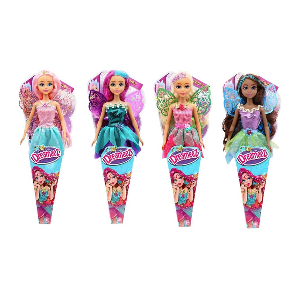 Boneca Fashion Doll Fada Dreameez Sortida e Unitária Multikids - BR2488 em Oferta na Shopee