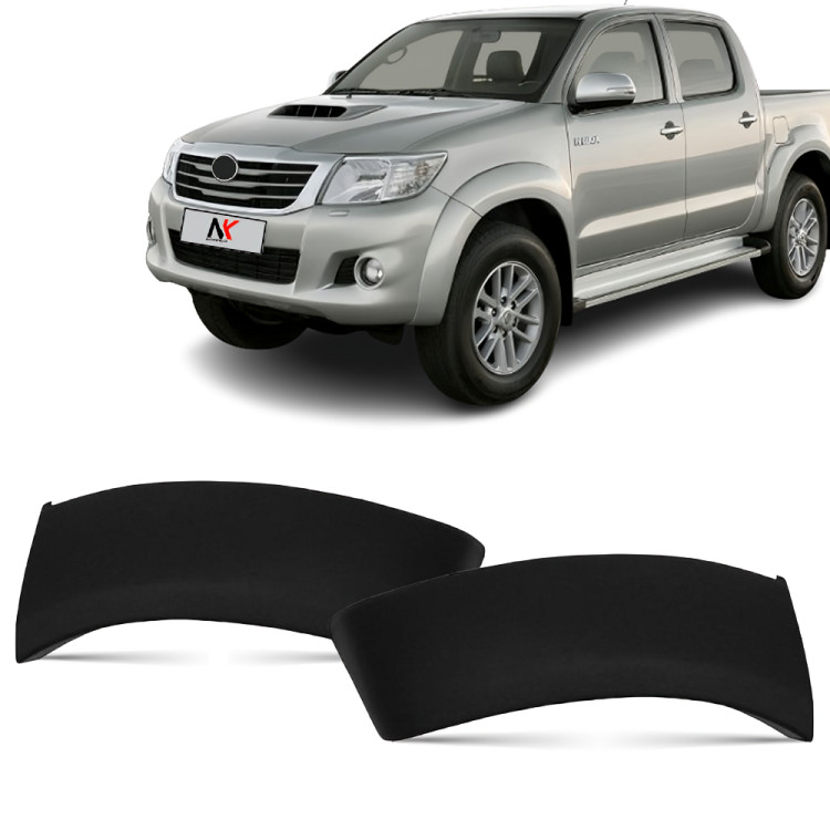 Par / Un Moldura Vão De Roda Dianteiro Hilux 2012 2013 2014 2015 Pick Up 1ª Linh