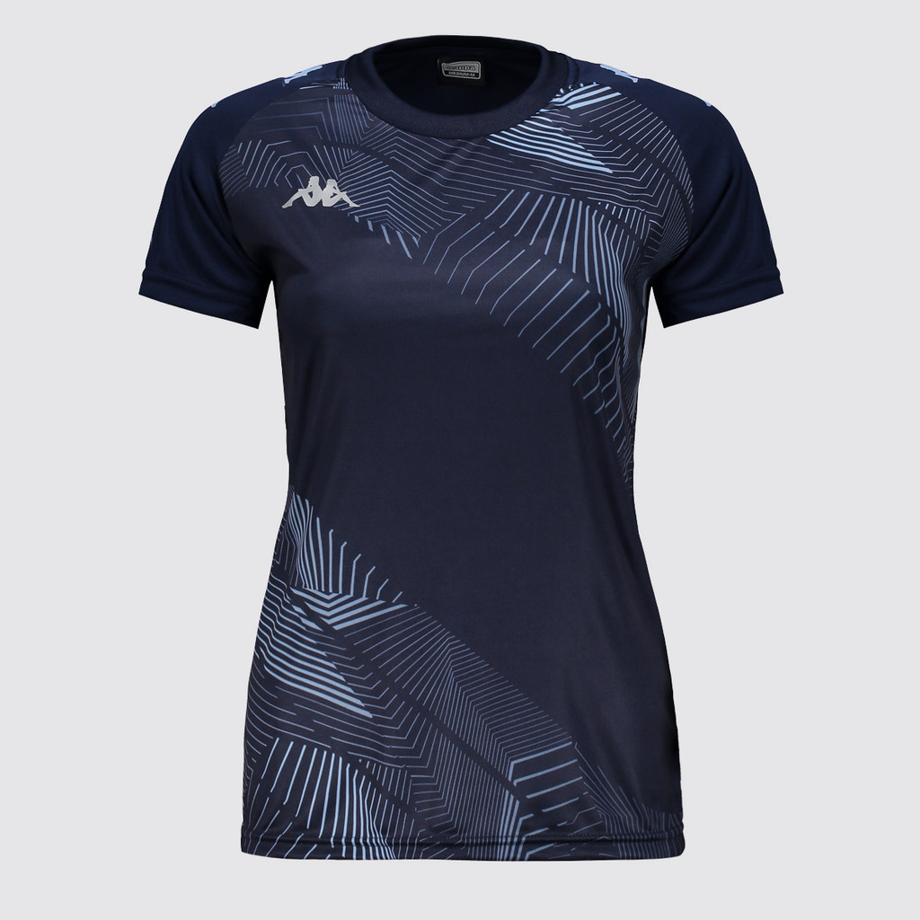 Camiseta Kappa Zurich Feminina Marinho