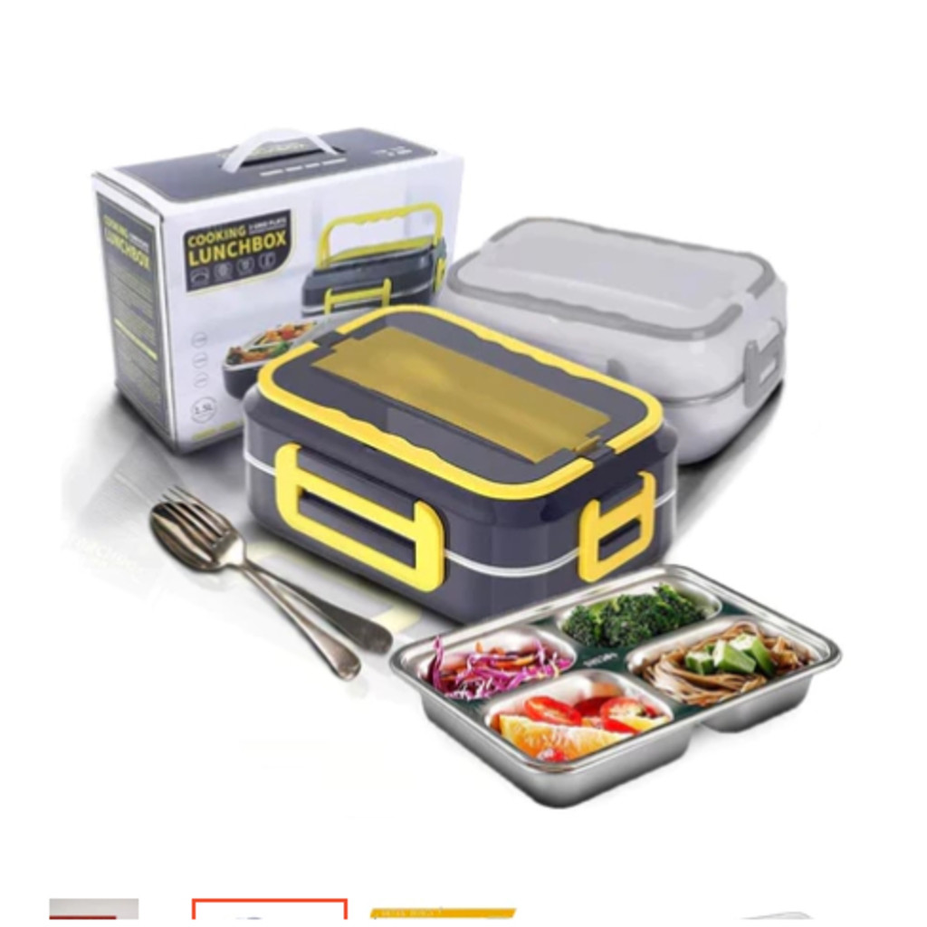 Marmita Elétrica Veicular Tomada Bivolt 110V/220V E 12V - Marmita Térmica Para Comida