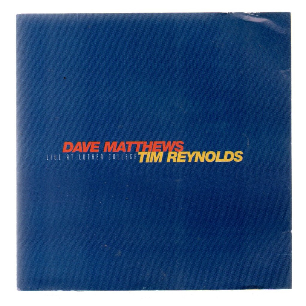 Cd Dave Matthews Band Tim Reynolds - Live At Luther College