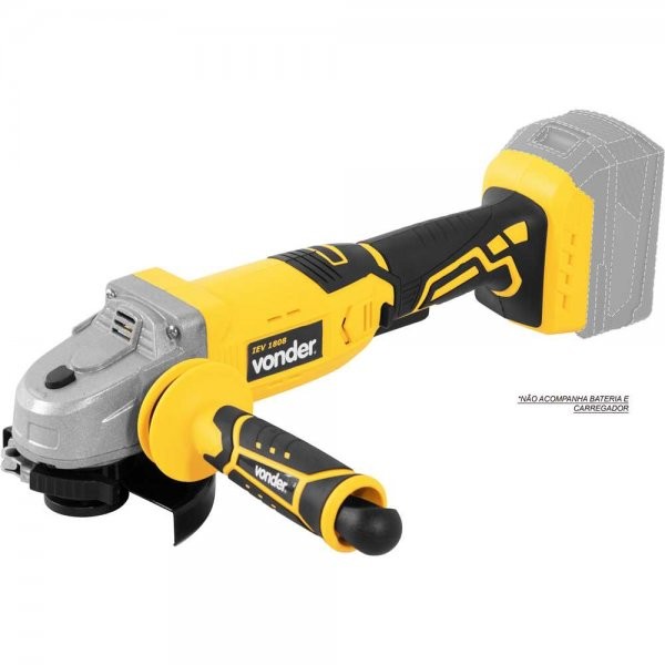 Esmerilhadeira 4.1/2" bateria intercambiável IEV 1808 VONDER em Oferta na Shopee
